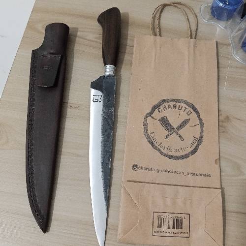 Faca Artesanal pra churrasco,chama ,peça seu desconto pra o dia dos Pais !