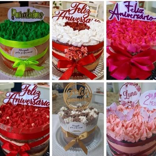 Bolos  no acetato l, com massas e recheios variados valor 60,00 o kilo