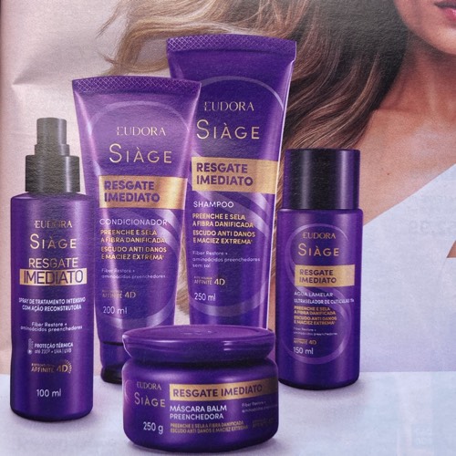Para cabelos com danos profundos é persistente