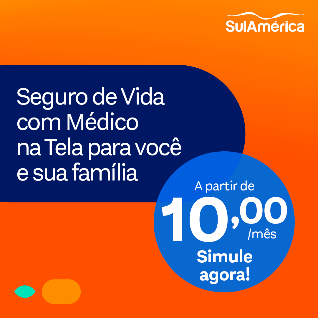 Vida FlexO seguro que se adapta a você!Adicione ou exclua coberturas e assistências de acordo com seu momento de vida!São muitas vantagens no seguro de vida SulAméricaSIMULE AGORAhttps://contratafacil-segurovida.paas.sulamerica.com.br/?corretor_id=a9694cbe-5ea0-4a05-8872-0fc2580bb6c2&utm_source=vida