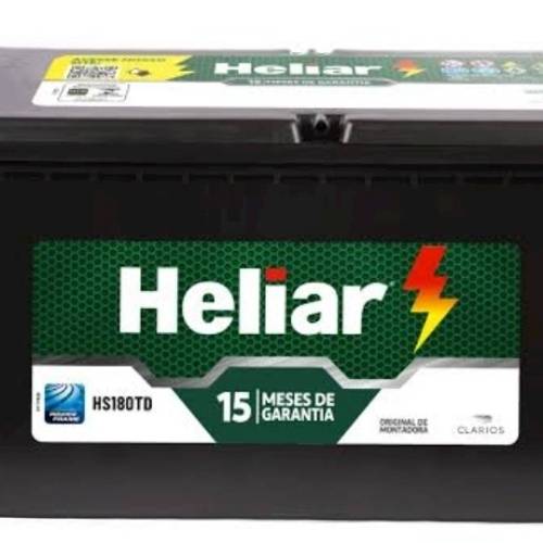 Bateria Heliar 180 amperes 15 meses de garantia