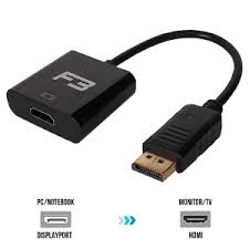 Converte entrada Displayport padrão para HDMI.