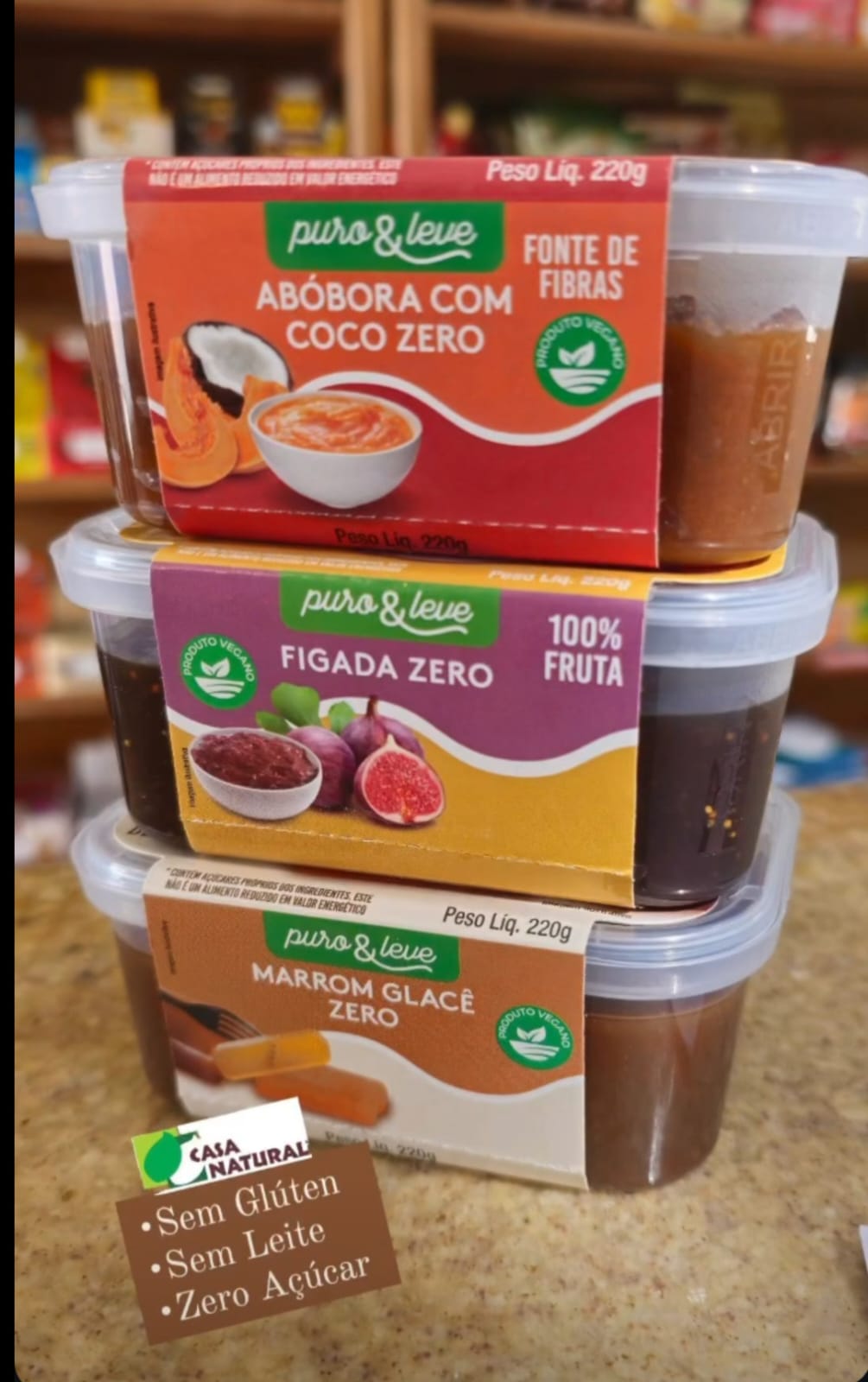 Doces zero adição de açúcar, adoçados com suco concentrado de maçã. 

Produto vegano

Consulte sabores disponíveis