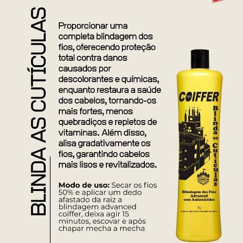 Selagem profissional coiffer