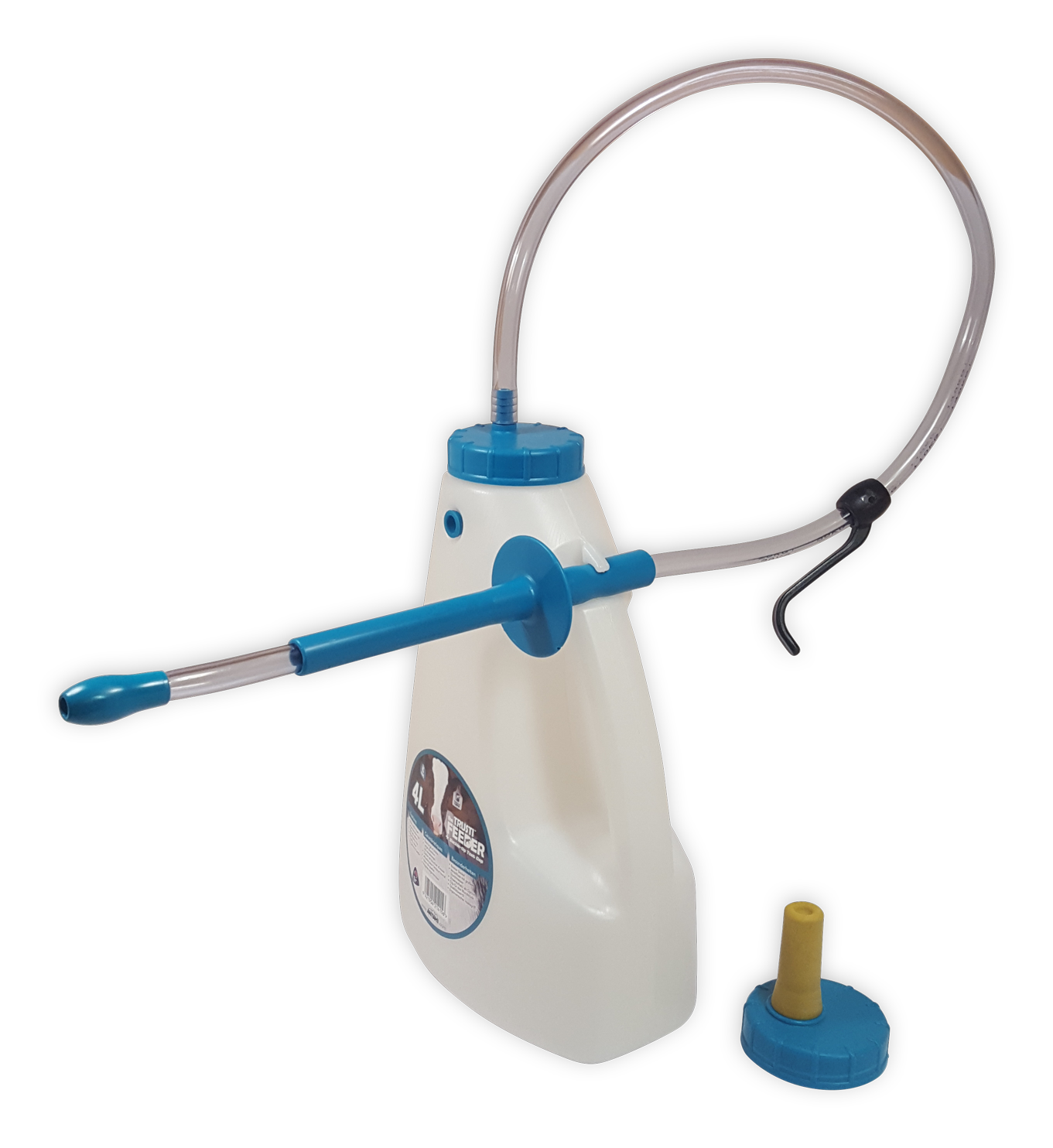 A SONDA ANTAHI oferece uma maneira delicada e rápida para alimentar o bezerro. Especialmente projetada para garantir que se mova naturalmente, respeitando a anatomia e o mecanismo natural de deglutição, ideal para segurança e conforto do bezerro. 

O estresse também é minimizado, evitando a pressão na entrada das vias aéreas durante sua utilização, permitindo que o bezerro respire facilmente, tornando o procedimento muito mais agradável, tanto para você quanto para ele.

​

Produto 2 em 1, pode ser usado como mamadeira ou sonda.
Garrafa de 4 litros com base estável.
Tampa para o Bico Colostro Milk Bar.
Sonda flexível de fácil deglutição.
Ponta de segurança grande e tubo flexível evitando a entrada na traqueia.
Bocal protetor.
Limitador de peso.
Indicadores de peso.
Válvula de ar.
Alça ergonômica.