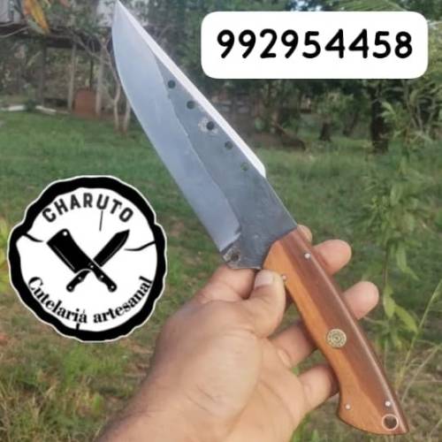 Faca Utilitária, pra usar na pescaria, tratar,peixe , churrasco etc ..
