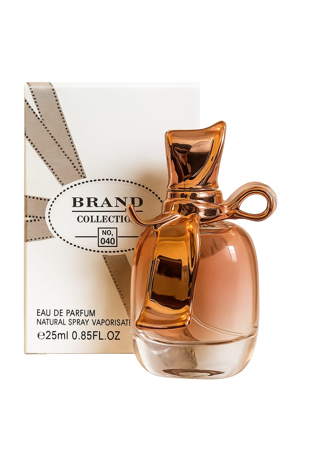 Brand Collections 25ml - Inspiração Mademoiselle RicciNotas Olfativas:Notas de topo são: Rosa Silvestre, Pimenta Rosa e Framboesa. As notas de coração são: Rosa Mosqueta, Oleandro e Louro.Notas de fundo são: Almíscar, Madeira Branca, Violeta, Âmbar e Cedro.
