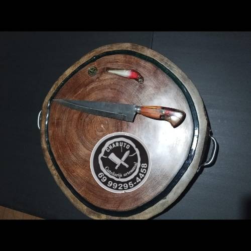 Tábua Resinada com isca Embutida!