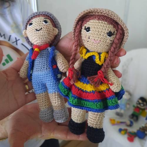 Produtos feito de crochê com muito carinho.