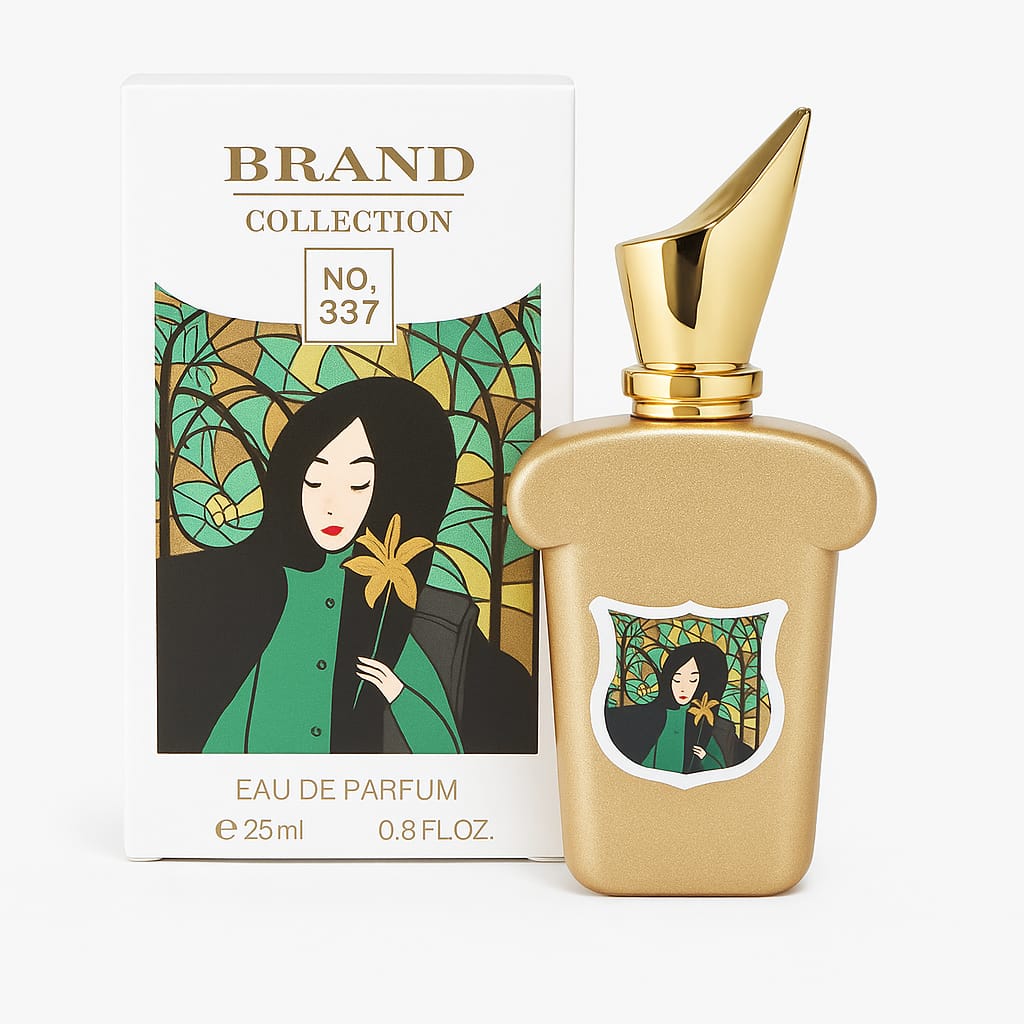Brand Collections 25ml - Inspiração Lira XerjoffNotas Olfativas:Notas de topo são: Laranja Sanguínea, Bergamota e Lavanda.Notas de coração são: Canela, Alcaçuz e Jasmim.Notas de fundo são: Baunilha, Caramelo e Almíscar.