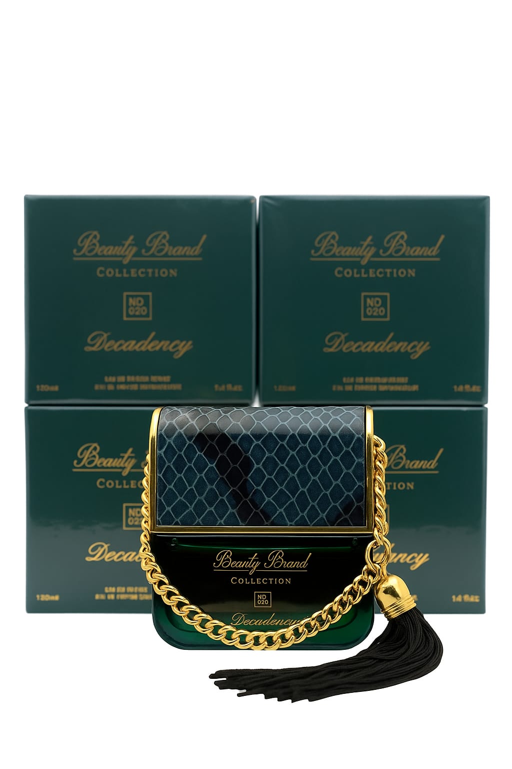Brand Collections 25ml - Decadence Marc JacobsNotas Olfativas:Notas de topo são: Ameixa, Açafrão e Íris.Notas de coração são: Raíz de Orris, Jasmim Sambac e Rosa Búlgara.Notas de fundo são: Vetiver, Papiro e Liquidâmbar.