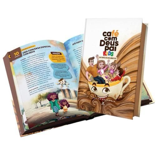 O Café Com Deus Pai Kids é um devocional cristão diário que ensina valores cristãos de maneira simples e envolvente para o público infantil. Com ilustrações atraentes, promove momentos de oração e aprendizado em família, tornando-se uma ferramenta ideal para cultivar a fé desde cedo.