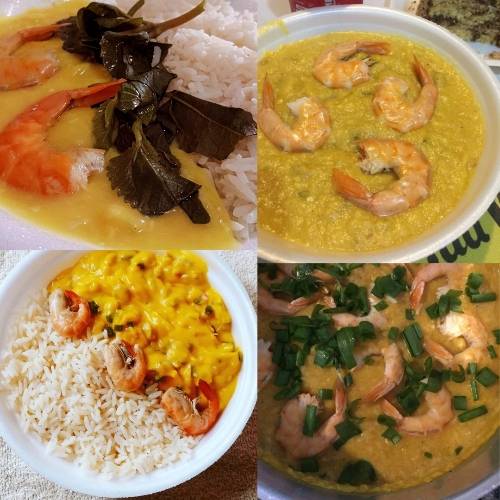 SOMENTE POR ENCOMENDA 
Minimo: 10 pessoas
Orçamento e cardápio via WhatsApp 69 9.9260 5224 
.
Pratos típicos e regionais, por encomenda: Vatapá de camarão, vitais de frango,  galinha picante, bobó de camarão,  tacacá, pirarucu desfiado, pirarucu à Casaca.