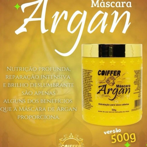 FINALIDADE:
Hidratação intensiva.
MODO DE USO:
Usá-la após o Shampoo Argan Coiffer, massagear os fios e deixar agir por 2 minutos e desembaraçá-los, após enxaguá-los, usar o Óleo de Argan Coiffer nas pontas.
